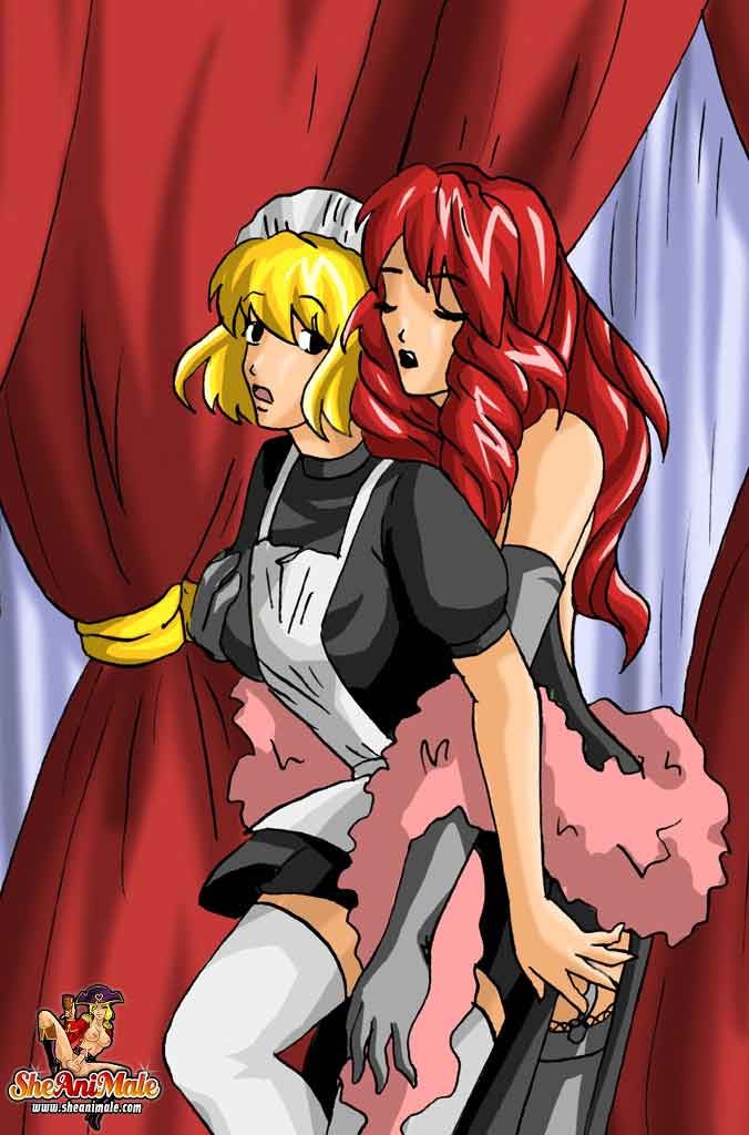 Girl and shemale anime sex #69673882
