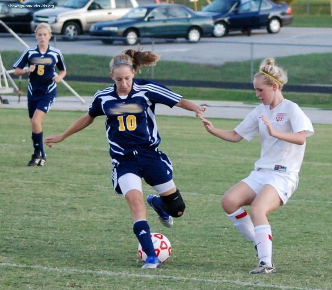 sporty soccer chicks #70759282