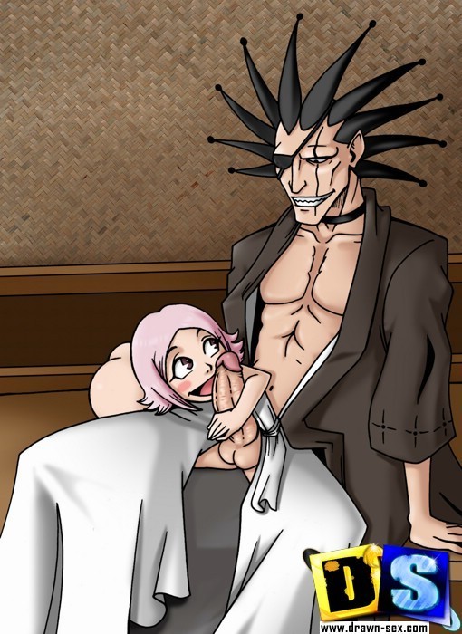 wang getting sucked while Naruto squeezes a nipples #69645956