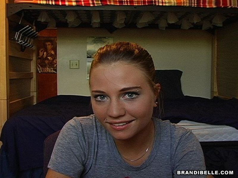 Brandi fucks an unsuspecting guy on her webcam #74796811