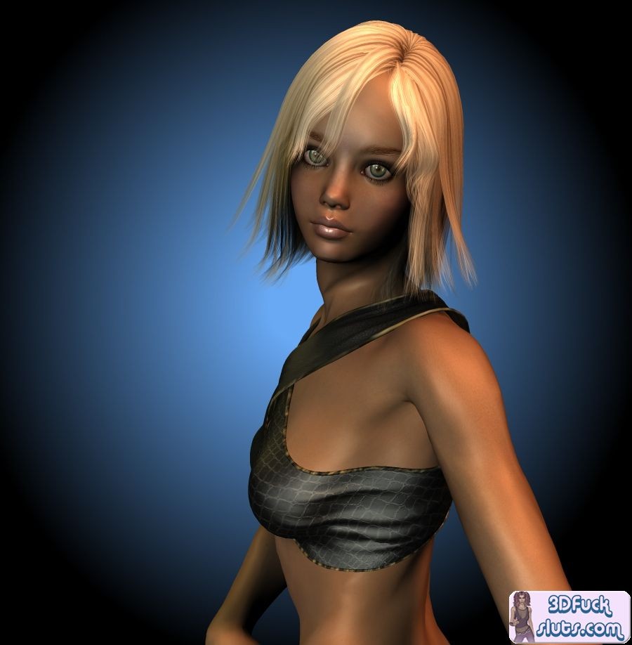 Blonde cavegirl toon #69692298