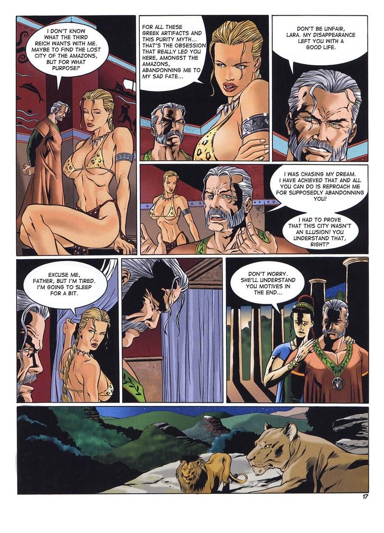 ララクロフトが登場する大人のセックスコミック
 #69701251