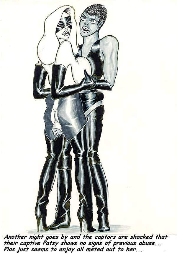 Bizarrer Fantasie-Fetisch-Bondage-Comic
 #69722083