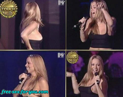 Mariah Carey show pussy on upskirt and tit slip paparazzi pics #75435096