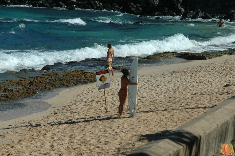 Ragazze della spiaggia hawaiana
 #72721154
