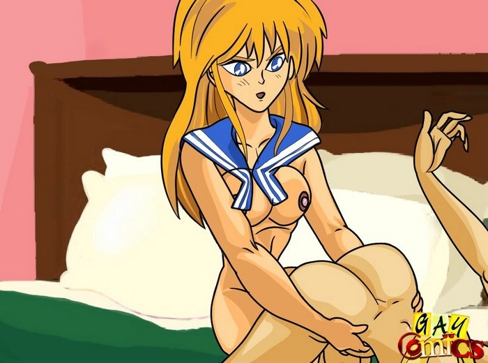 Transsexual Sailormoon in action! #69614343
