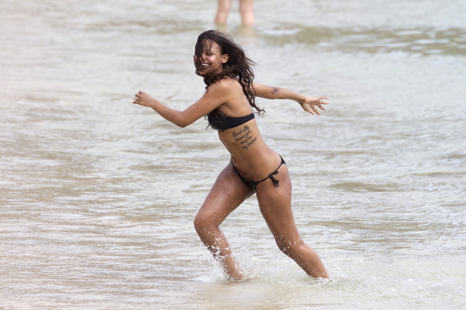 Samantha Mumba booty in bikini at the beach in Hawaii #75271019