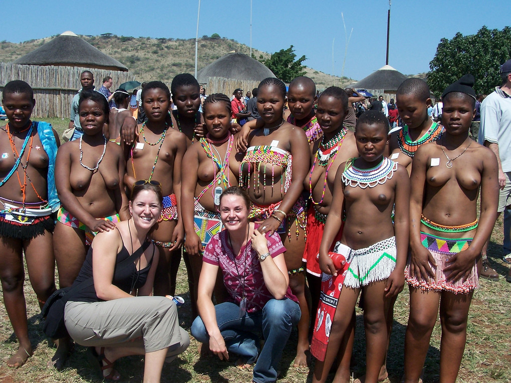 Real amateur members of native African tribes posing nude #67649945