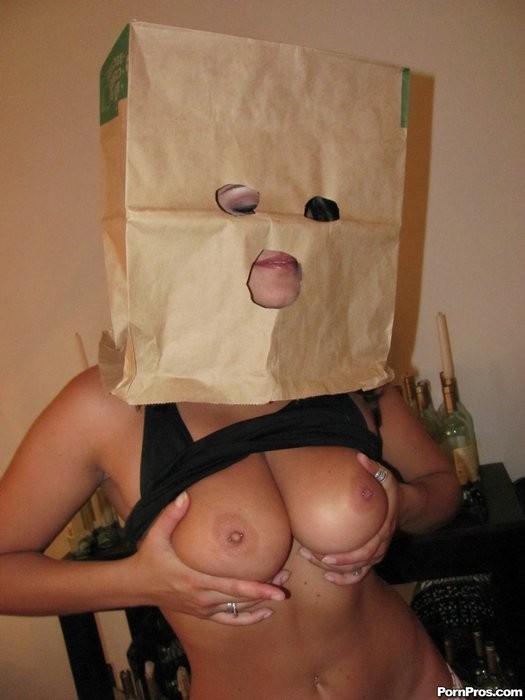 Creepy Bag Face Girl #73243065