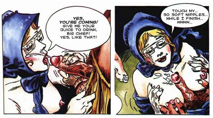 Aventuras de sexo occidental en cómics para adultos
 #69715633