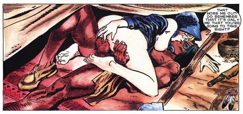 Aventuras de sexo occidental en cómics para adultos
 #69715663