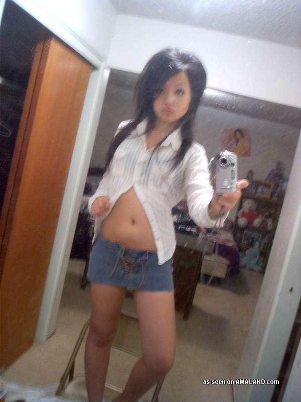 Compilation of an Asian chick selfshooting in her bedroom #69750425