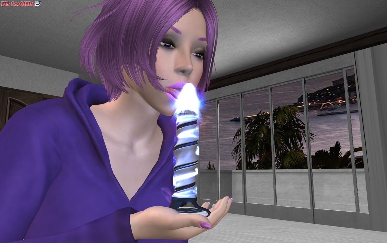 3d animated babe surprised while masturbating #69353788