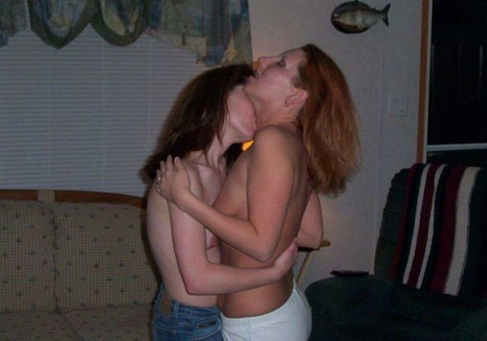 Real lesbian gfs are licking and kissing gallery 1 #77035977