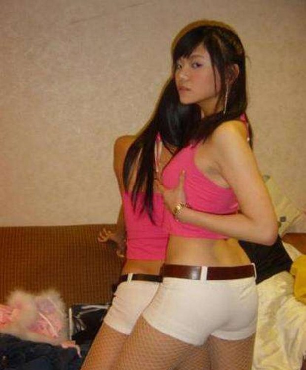 Mega oozing hot and delicious Asian girls posing naked