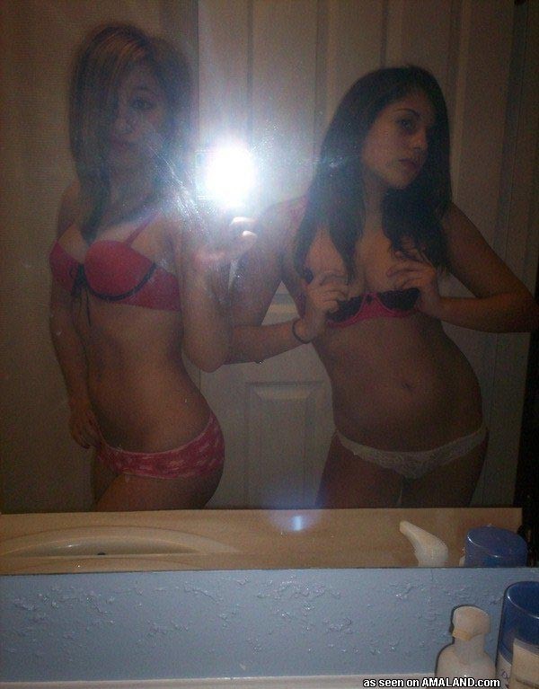 Sexy girlfriends camwhoring in the bathroom #67817851