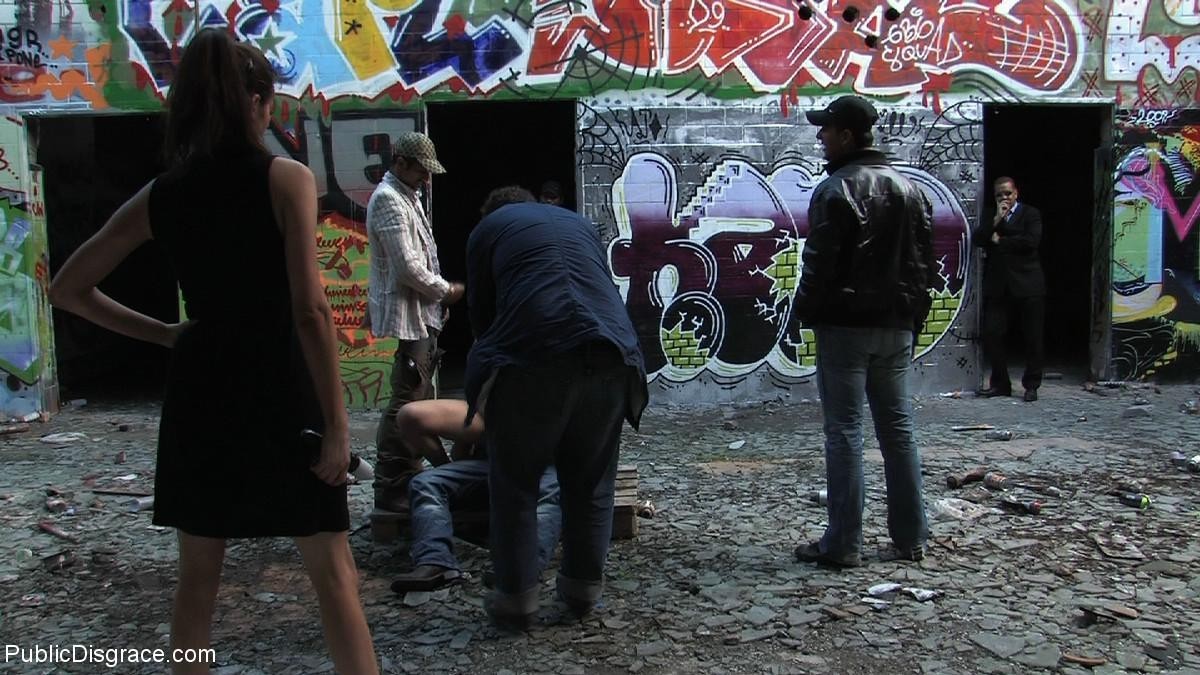 Harmony Rose is bound and naked at famous monuments #67525241