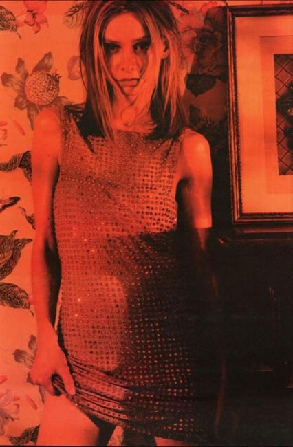 Muy lindo bebé y la actriz Calista Flockhart
 #75445363