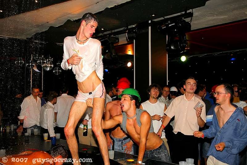 Drunk gays searching for some gaping assholes #76990009