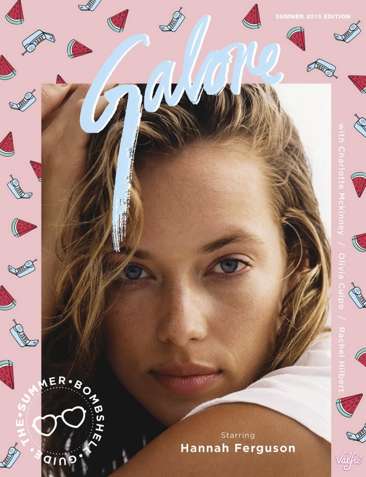 Hannah ferguson montrant son corps sexy en bikini pour le galore 'zine
 #75161491