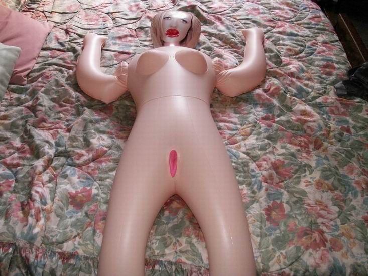 Lucky guy gets fucked inflantable doll #73227325