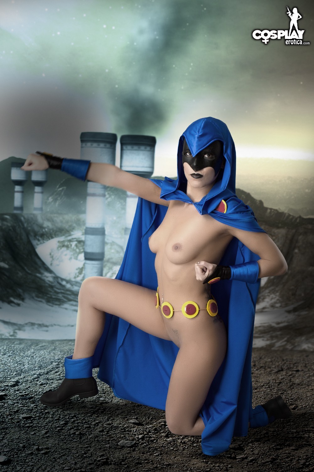 Cosplayerotica raven teen titans nude cosplay
 #70838249