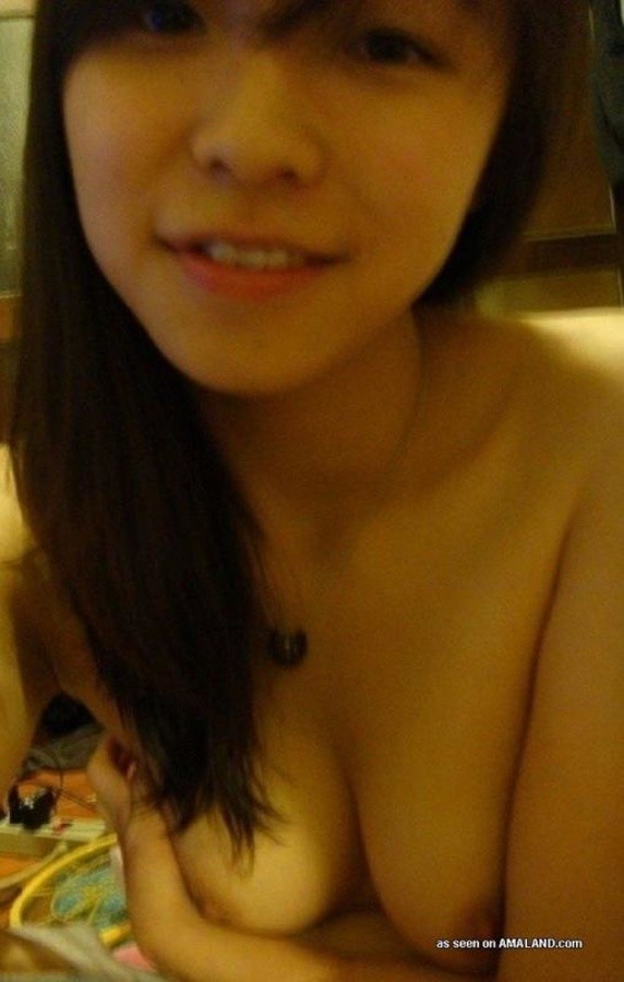 Chinese teen cutie's kinky nude pictures with her BF #67612098