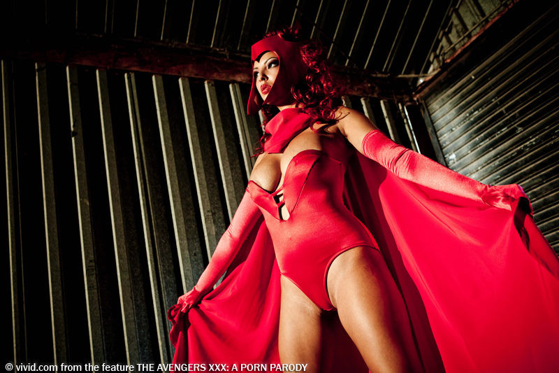 Danni Cole as the Scarlet Witch having her way with Ms. Marvel #71373824