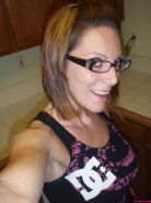 Hot Nerdy Girlfriend Wearing Glasses Plays In The Kitchen Sink