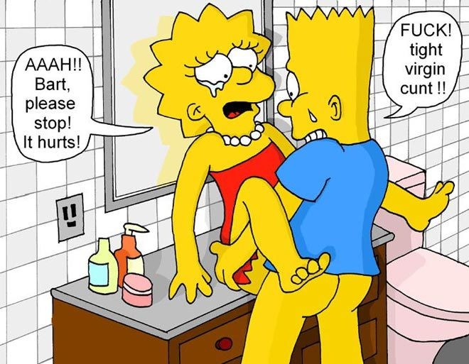 Hot and fantastic Marge was bombed by Bart Simpson #69640535