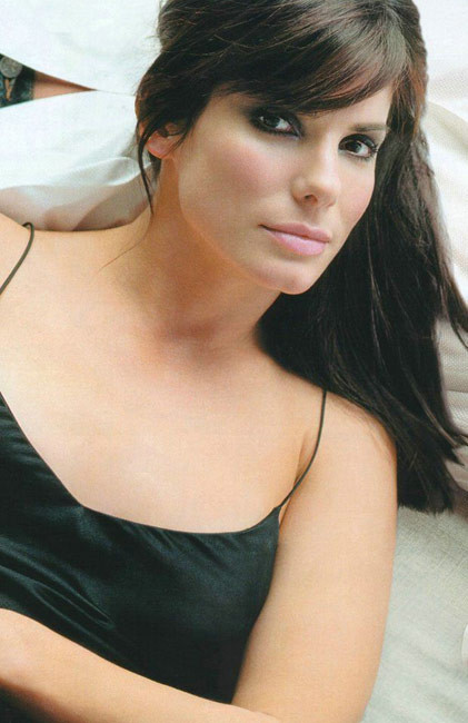 Celebrity Sandra Bullock looking so damn hot in sexy lingerie #75414012