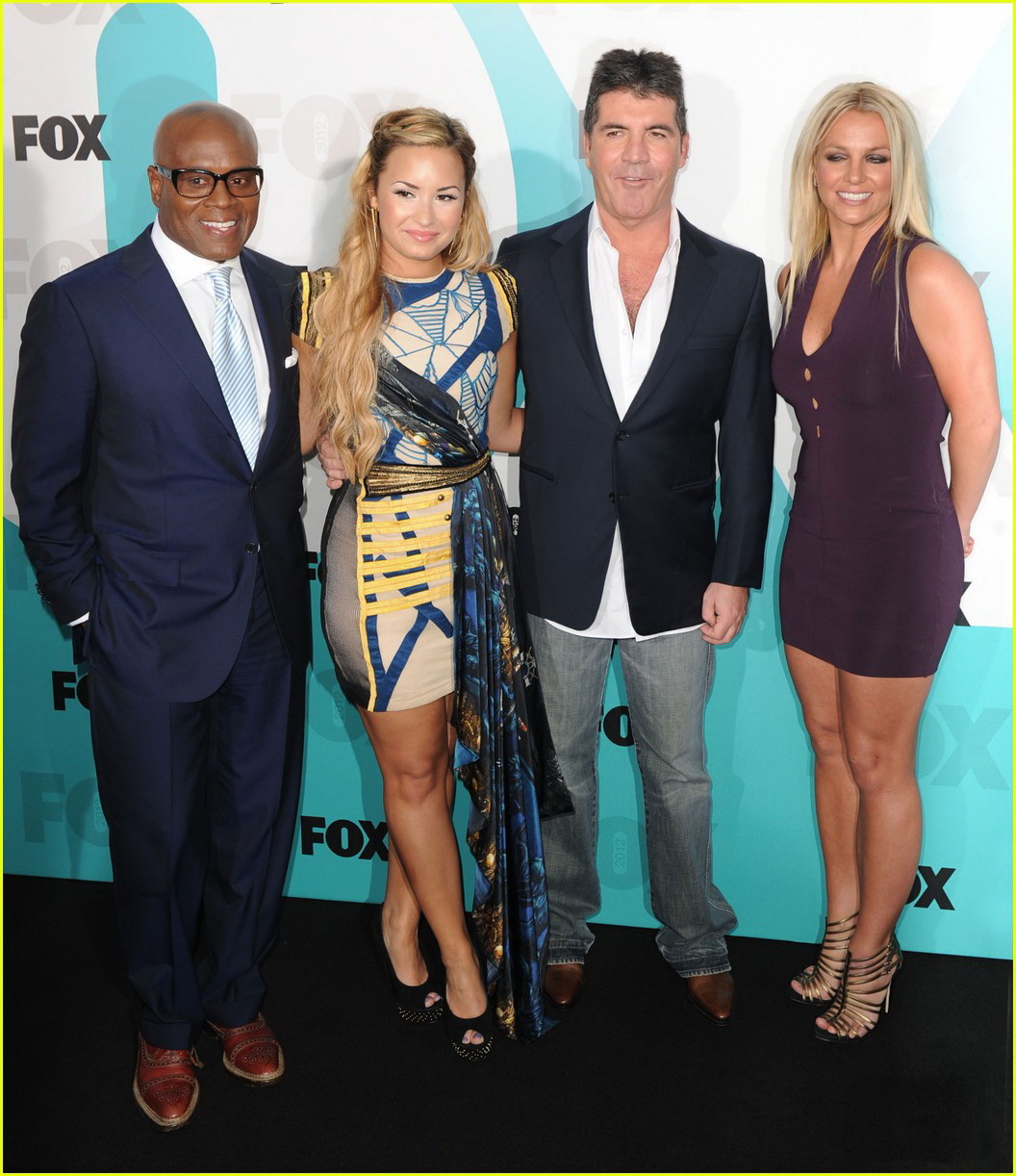 Britney Spears leggy  busty at 2012 Fox Upfronts in New York City #75264002