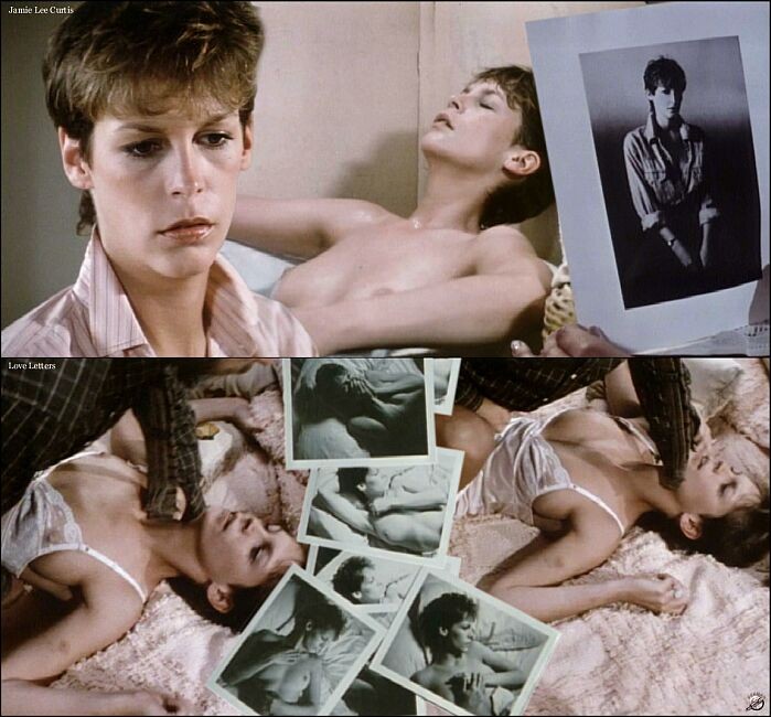 tomboy actress Jamie Lee Curtis nude and see thru lingerie #75370538