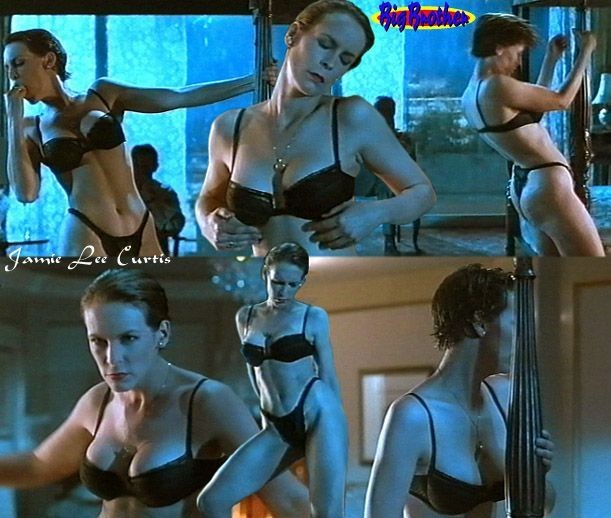 tomboy actress Jamie Lee Curtis nude and see thru lingerie #75370583