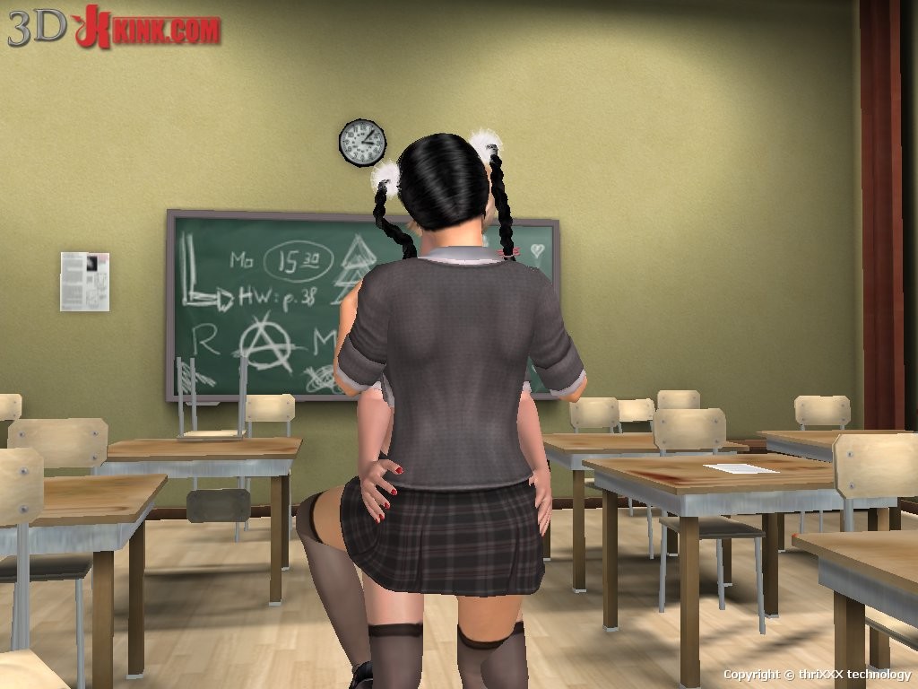 Une action sexuelle bdsm chaude créée dans un jeu sexuel virtuel fétichiste en 3D !
 #69623087