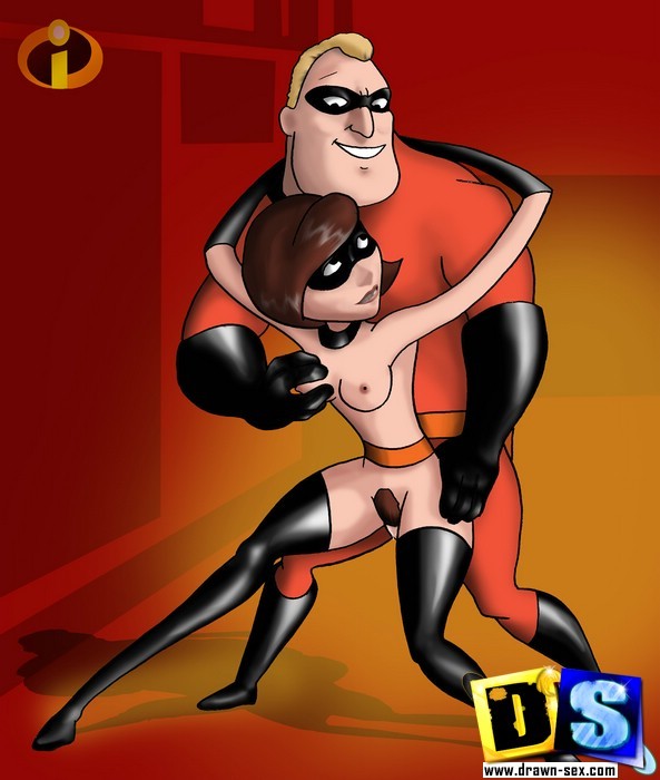 Incredible sex with The Incredibles. George Jetson tries BDSM se #69436558