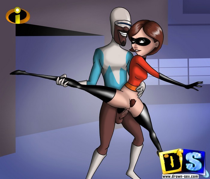 Incredible sex with The Incredibles. George Jetson tries BDSM se #69436564