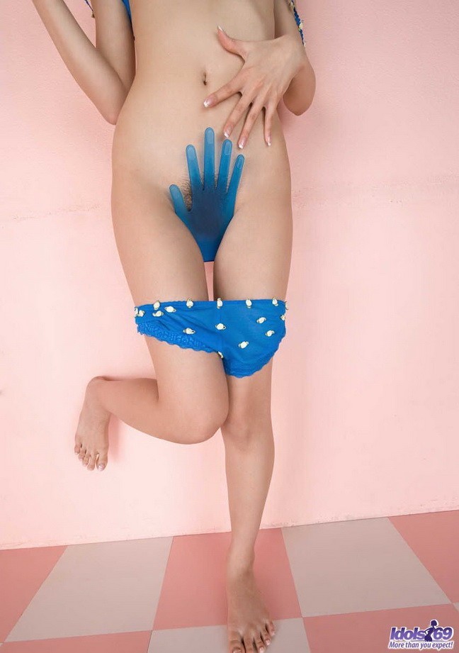 Japanese teenie Kotone Aisaki in bikini shows body #69774628