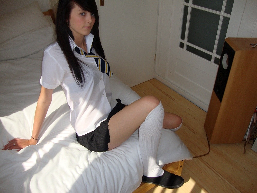 Schoolgirl stripping #70767612
