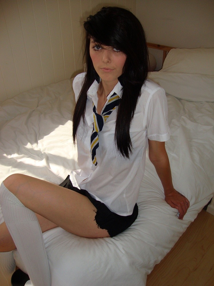 Schoolgirl stripping #70767651