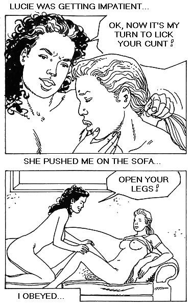 Sexuelle Fetisch-Gruppe Orgie Comic
 #76641968