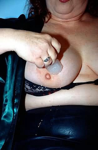 Fat plumper masturbating with ice #75588643