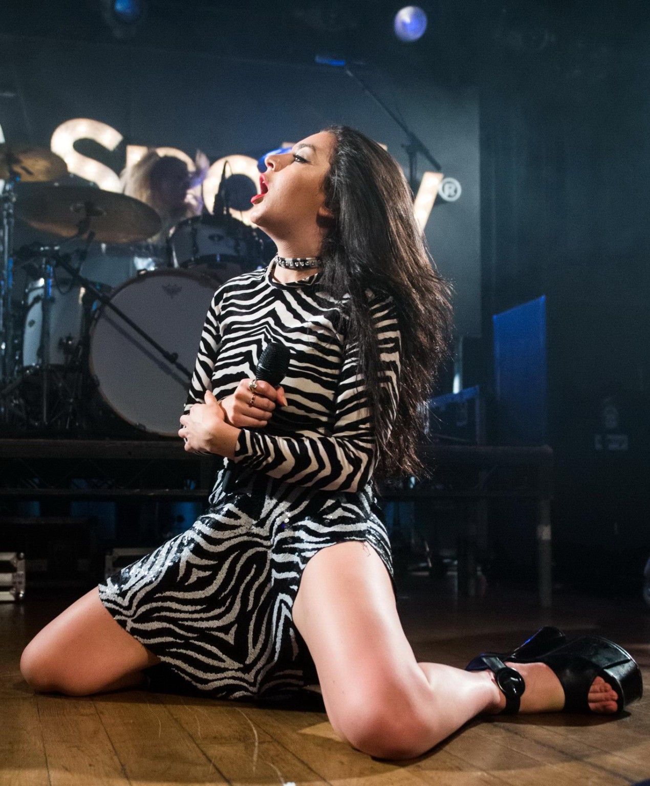 Charli XCX upskirt at the Spotify Opening Gig in London #75169053