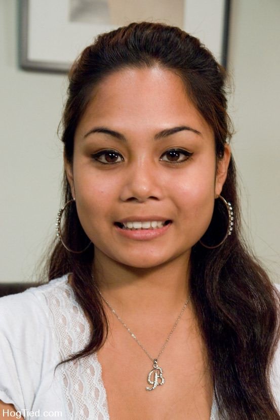 Asian with tied tits and forced orgasm with device in bondage #72157706