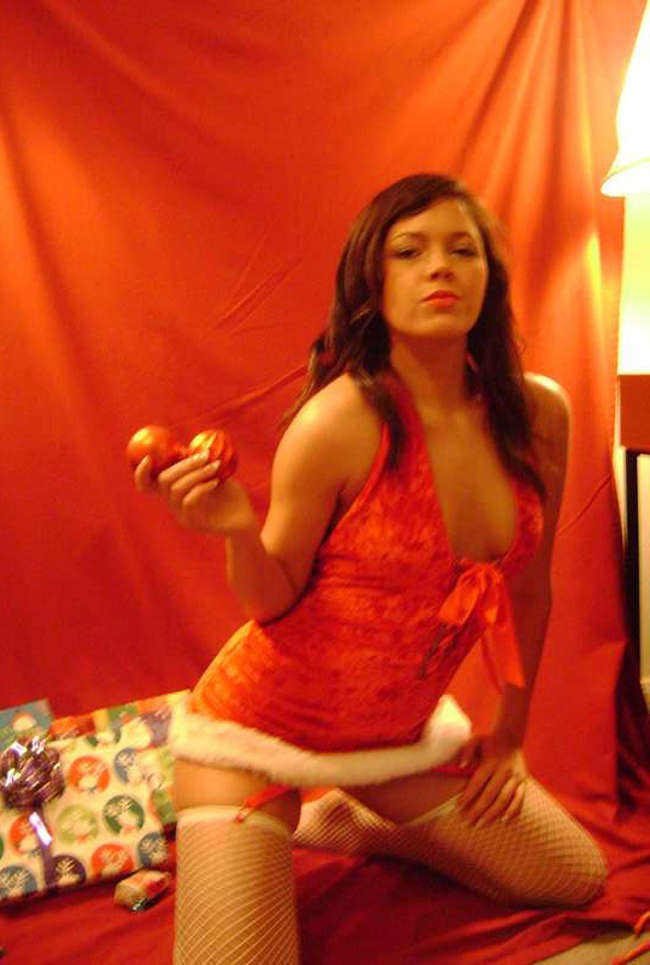 Pictures of a wife as Santa's naked naughty elf #75460978