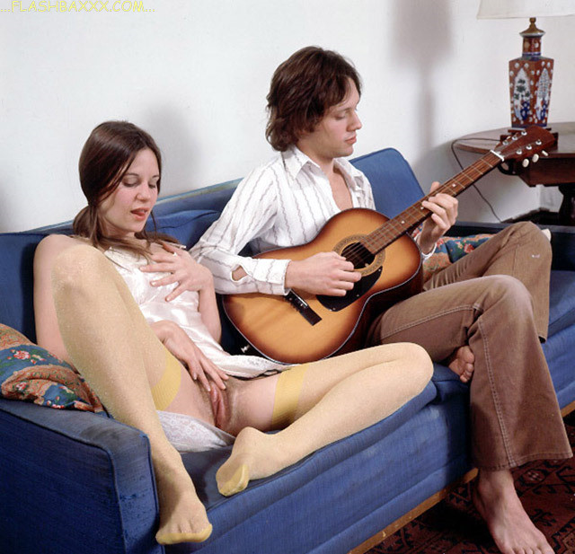 Retro teens get frisky in 1969 #75638752