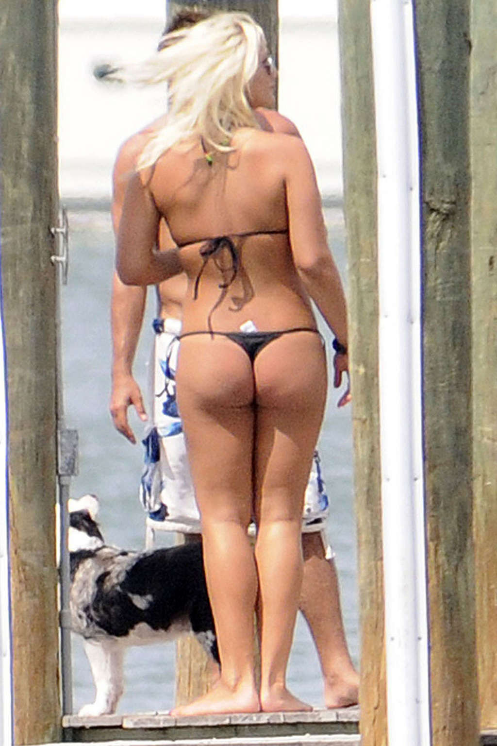 Brooke hogan mostrando su culo y gran cuerpo en tanga y bikini
 #75348800