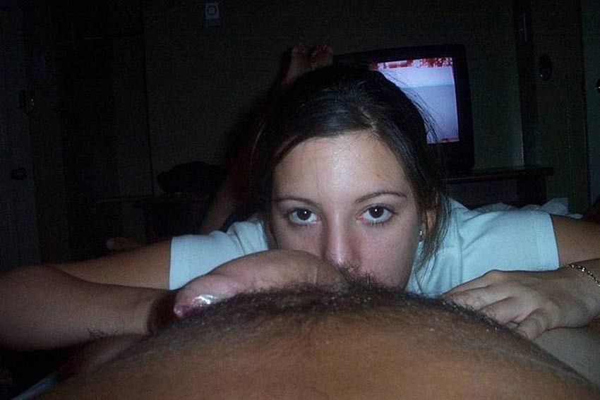 Real amateur girlfriend giving a blowjob #78570993