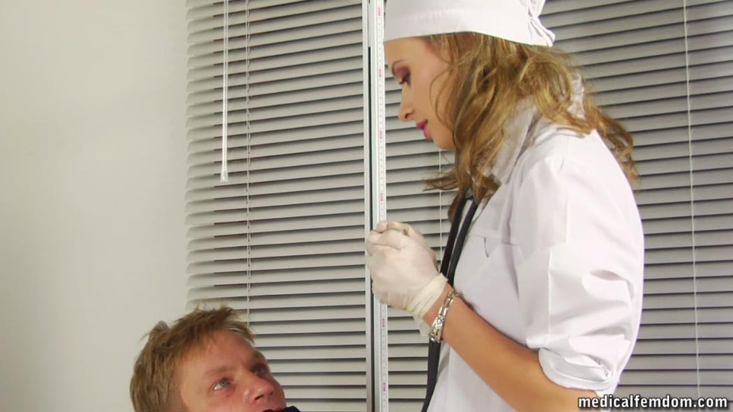 Panty-gagged male slave of two crazy nurses #72131944