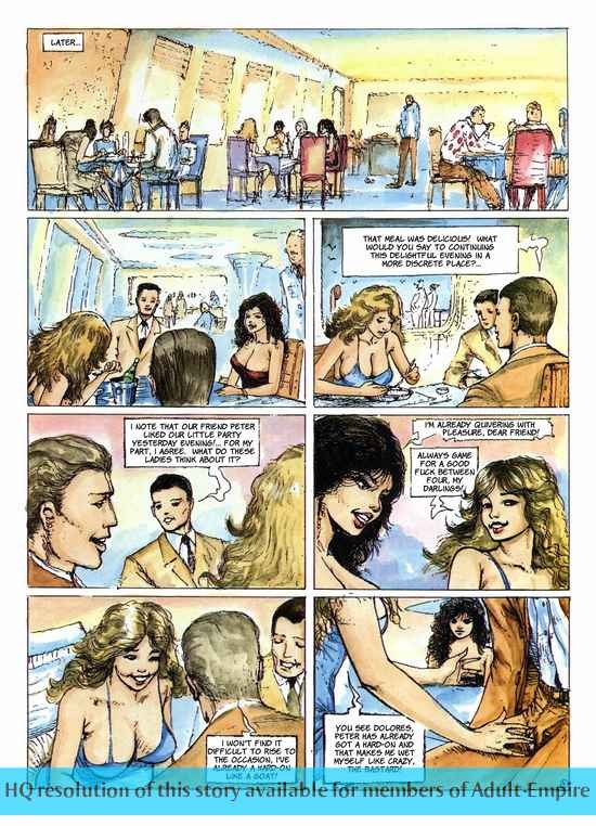 Heiße Erwachsenen-Comics mit sexy Babe saugen Schwanz
 #69363312